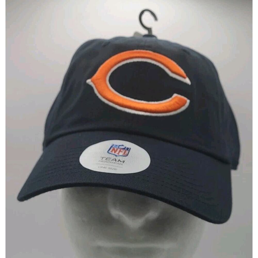 Chicago Bears NFL Football Strapback‎ Hat Cap Clasp NWT C Team Apparel